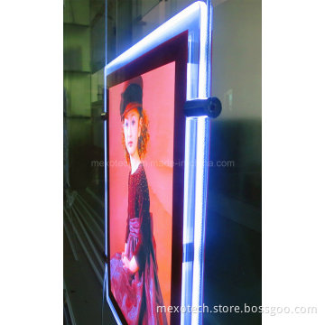 Double Side LED Backlit Crystal Magnetic Light Box (CDH03-A4P-01)